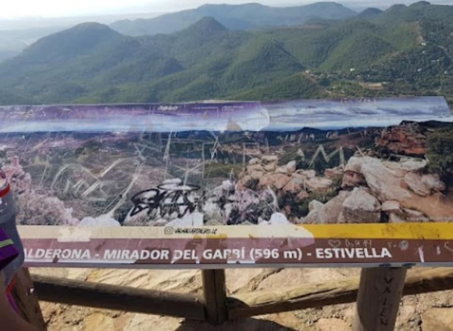 Apartamento Piso Sierra Calderona A 15 Minutos Del Mar Estivella Exterior foto